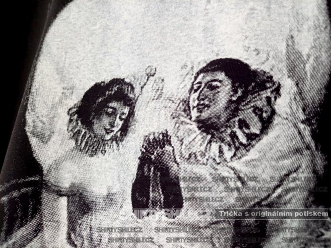 Tričko Pieroti ve tvaru lebky