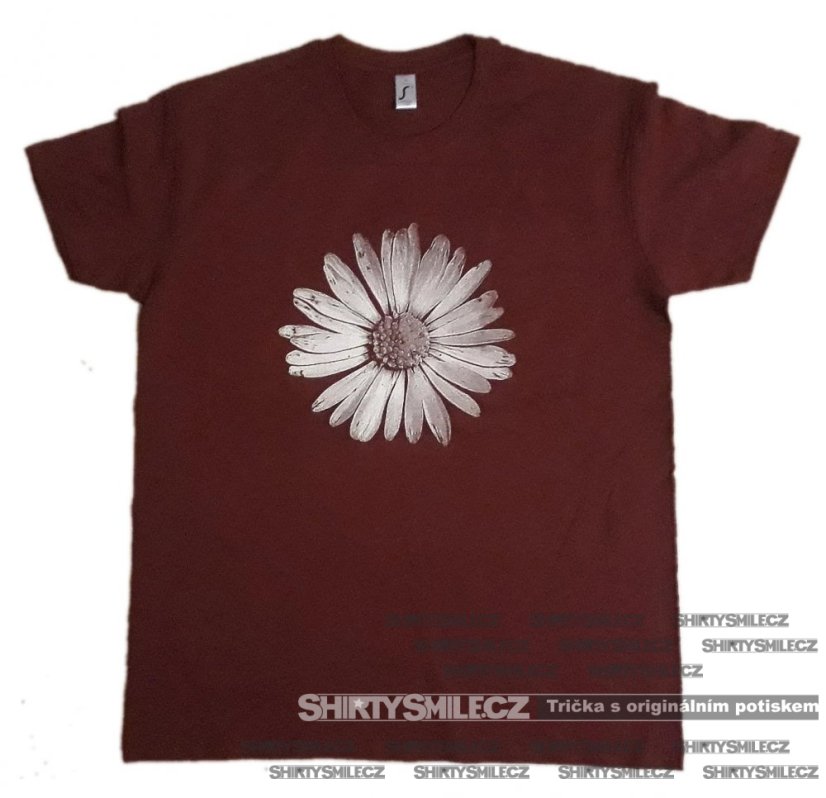 Tričko Sedmikráska - Střih: pánské, Barva: královská modrá, Velikost: XXL