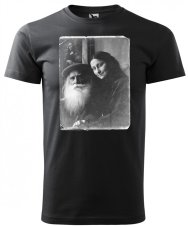 ebony gray tričko Leonardo a Mona Lisa pánské ebony gray tričko Leonardo a Mona Lisa pánské