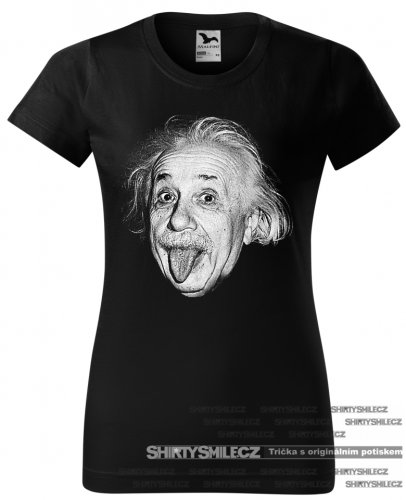 Dámské tričko Albert Einstein