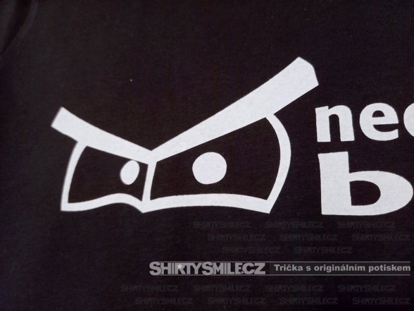 Tričko nech mě bejt - Střih: unisex, Barva: černá, Velikost: M