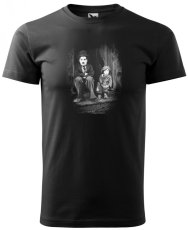 Pánské tričko Charlie Chaplin Kid