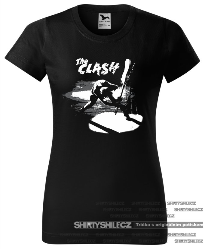 Tričko The Clash - Střih: pánské, Barva: černá, Velikost: L