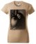 pískové tričko Leonardo a Mona Lisa dámské