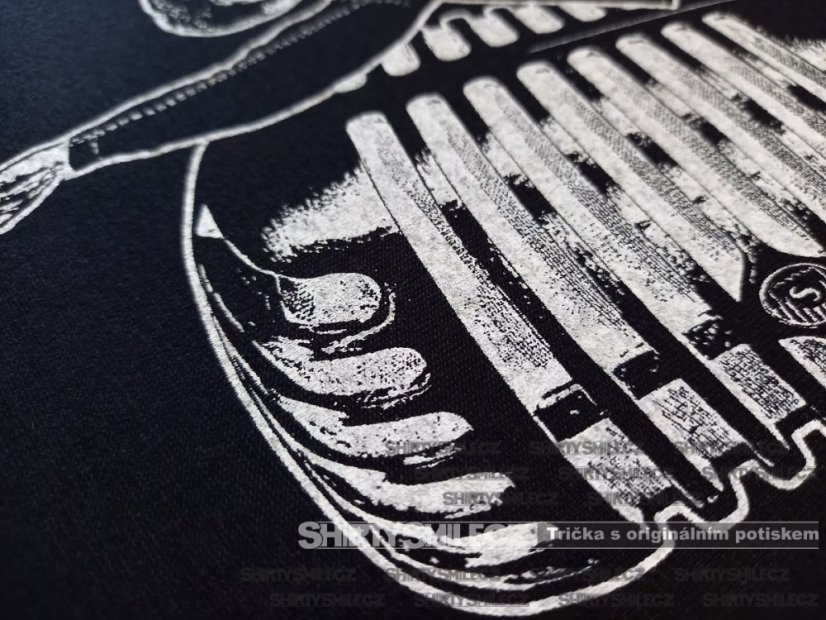 Tričko Elvis Presley - Střih: dámské, Barva: černá, Velikost: S