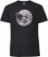 Tričko Cesta na měsíc černá barva - ilustrační fotografie
