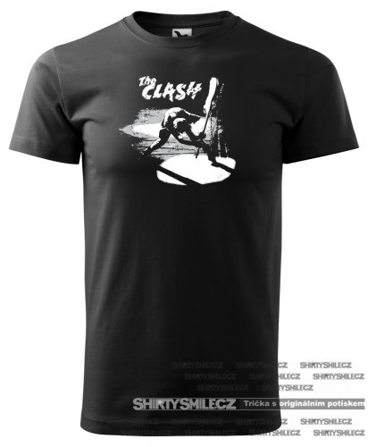 Tričko The Clash - Střih: pánské, Barva: černá, Velikost: M