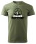 Tričko Charlie Don't Surf - Střih: unisex, Barva: khaki, Velikost: XL