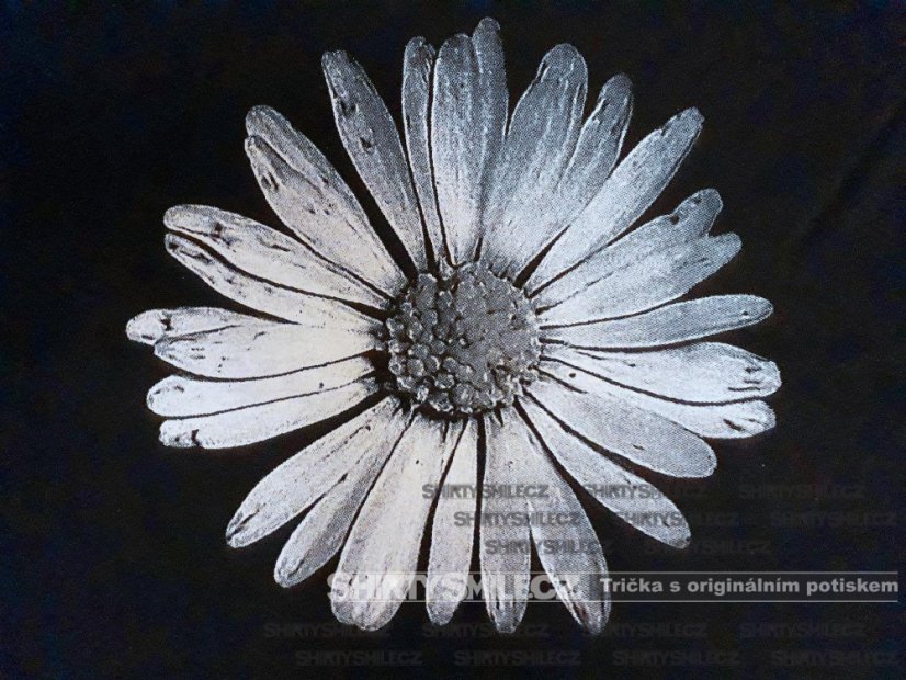 Tričko Sedmikráska - Střih: pánské, Barva: královská modrá, Velikost: XXL