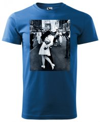 Tričko polibek na Times Square