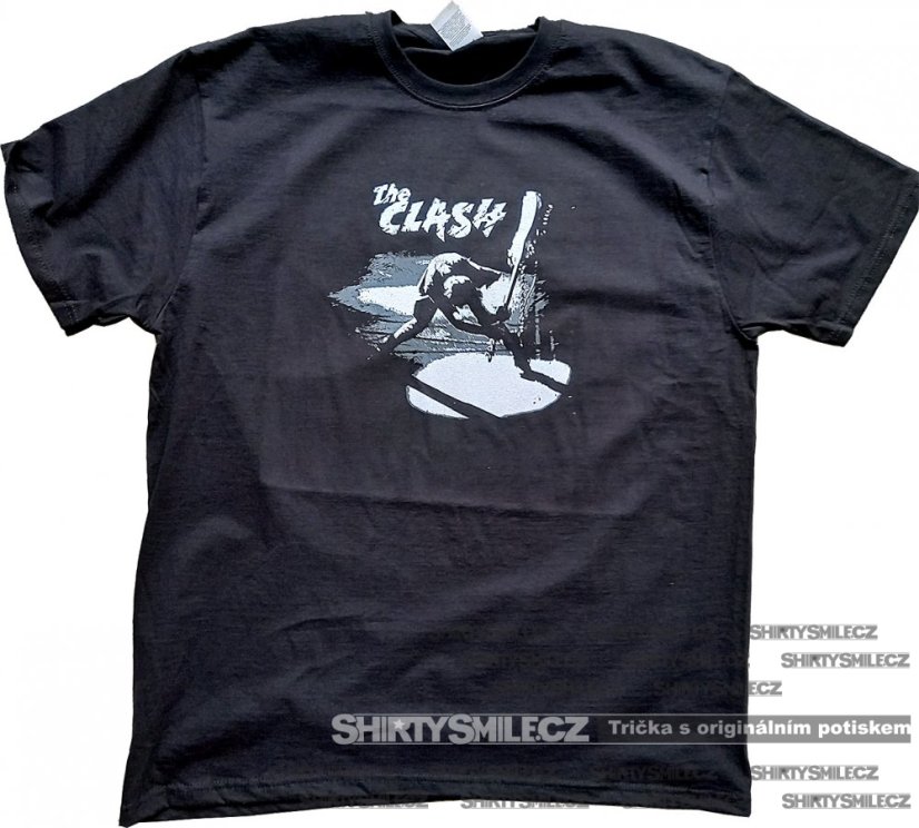 Tričko The Clash - Střih: pánské, Barva: černá, Velikost: L