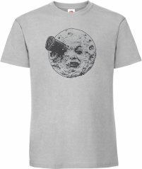 Tričko Cesta na měsíc zinková barva - ilustrační fotografie