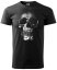 Tričko s lebkou - Střih: unisex, Barva: černá, Velikost: 3XL