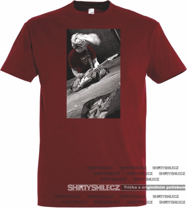 Tričko s kytaristou
